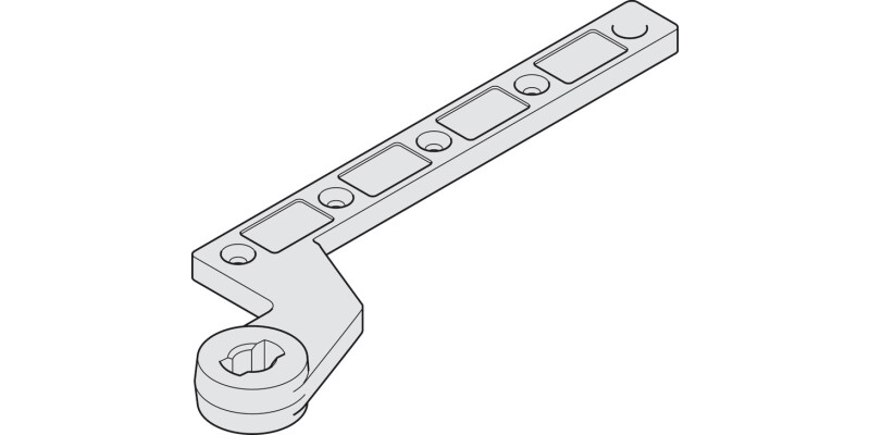 Geze Single Action Bottom Strap St ZP