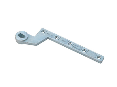 Bottom Strap, Single Action, for Floor Springs, Geze