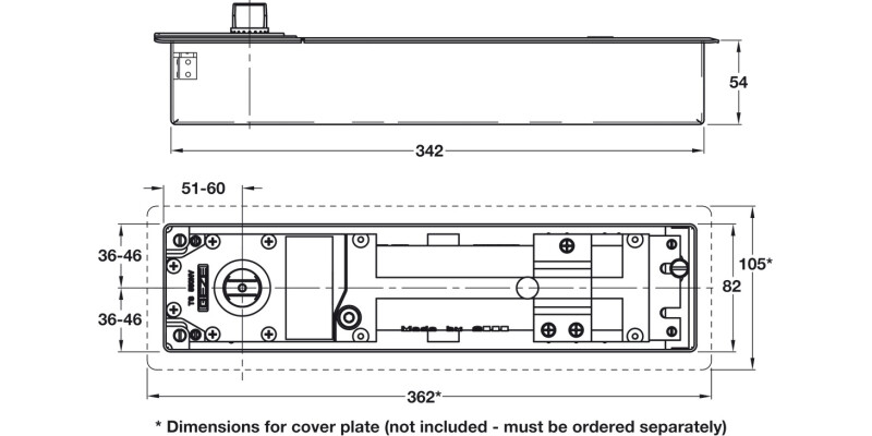 TS 550 NVFP Floor Spring Mech 3-6 wo HO