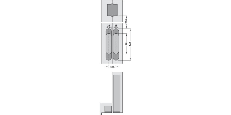 Perko Powermatic Hydraulic Dr Closer SC