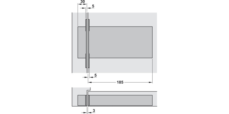 Perko Powermatic Hydraulic Dr Closer SC