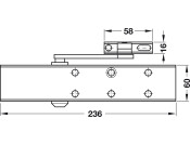 Startec DCL51 OH Dr Closer 2-5 Slv Col