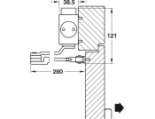 Startec DCL51 OH Dr Closer 2-5 Slv Col