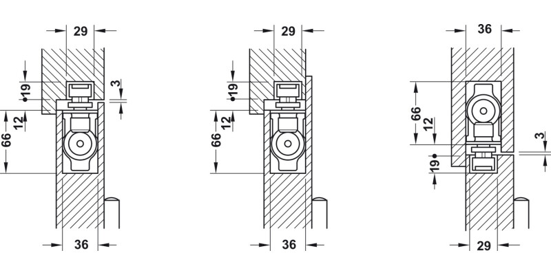 Startec DCL33 Conc OH Dr Closer 2-4 Slv