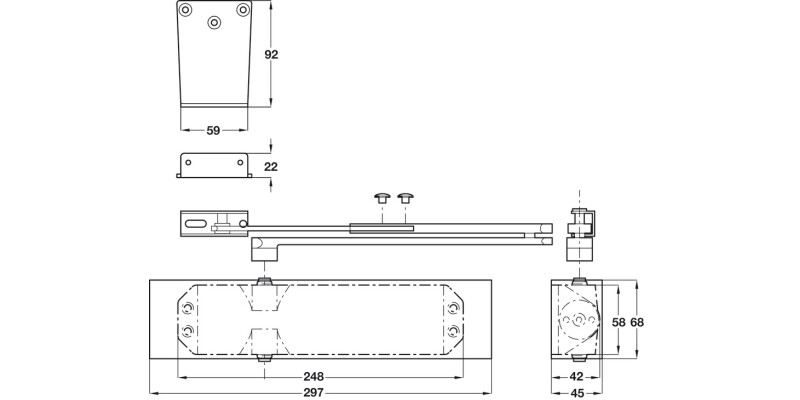 OH Dr Closer EN 2-4 80kg SSS