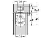 Geze Boxer Sgl OH Dr Closer 2-4 FR w HO