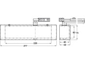TS 2000NVBC OH Dr Closer 2-4 w Bkchk Slv
