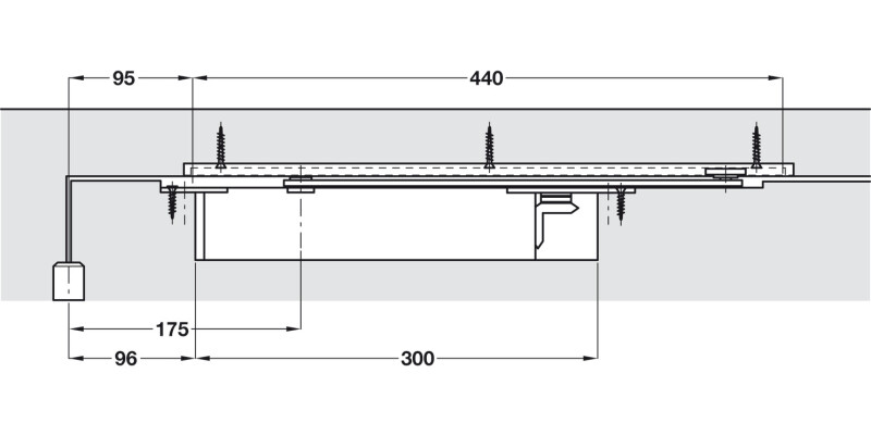 Ovrhed Dor Clsr Silv Electromechnical