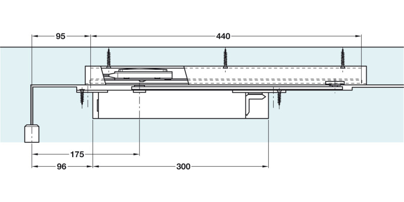 Electromechnical OH Dr Closer 2-4 Silver