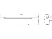 TS 3000B OH Dr Closer Fig 1/61 Slv