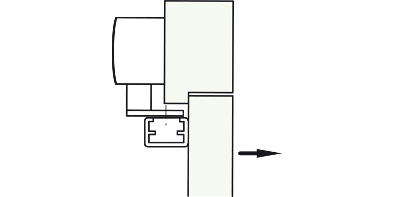 TS 3000B OH Dr Closer Fig 1/61 Slv