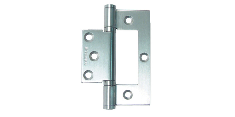 Butt Hinge, Flush, 102 x 70 mm, Grade 201 Stainless Steel