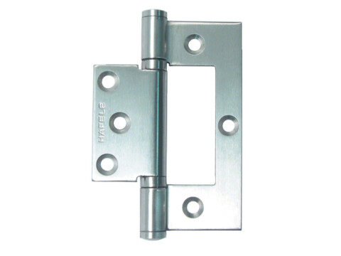 Butt Hinge, Flush, 102 x 70 mm, Grade 201 Stainless Steel