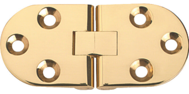 Counterflap Hinge 75x34mm Brass PB