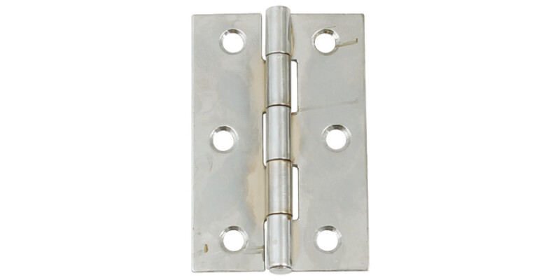 1838 Butt Hinge 75x49mm St Self