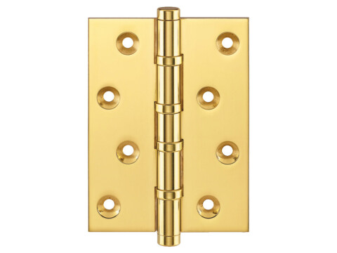 Butt Hinge BB Sqr 100x75mm Brs Blk