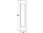 Tectus KC 17 Glass Handle Matt Pure Grey