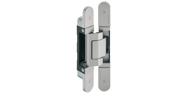 3D Hinge, 180�, Aluminium, Zinc Diecast and Steel, Tectus TE 645 3D
