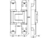 Tectus TE540 3D A8 180D Matt Chrome