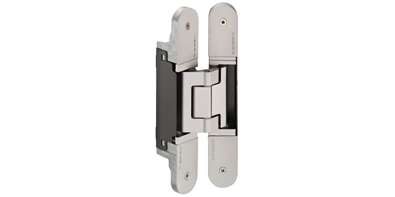 3D Hinge, 180�, Aluminium, Zinc Diecast and Steel, Tectus TE 540