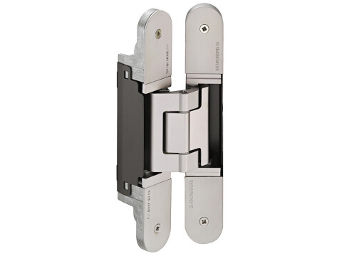 3D Hinge, 180�, Aluminium, Zinc Diecast and Steel, Tectus TE 540
