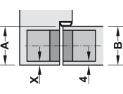 Tectus TE540 3D 180D Hinge SSSE
