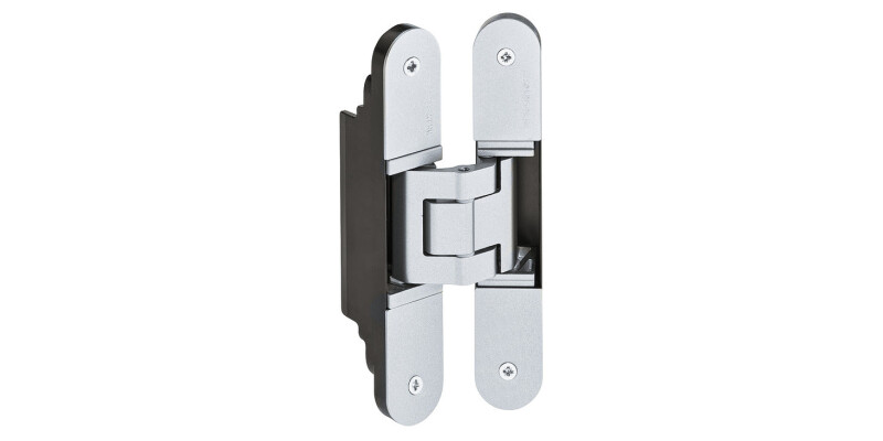 3D Hinge, 180�, Aluminium, Zinc Diecast and Steel, Tectus TE 340