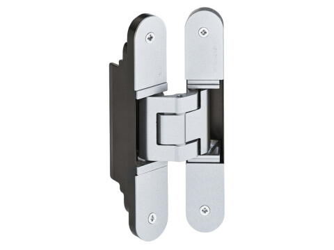 3D Hinge, 180�, Aluminium, Zinc Diecast and Steel, Tectus TE 340