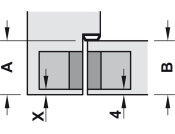 Tectus TE340 3D 180D Hinge SSSE