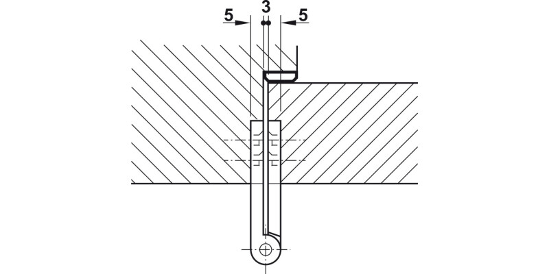 Parliament Hinge 102x152mm Brass SC