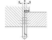 Parliament Hinge 102x152mm Brass SC
