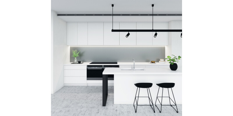 AluSplash™ Splashback, Elements Aluminium, Matt Alusplash, 800 x 600 mm Matt Green mist/Smoked ember