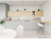 AluSplash™ Splashback, Elements Aluminium, Matt Alusplash, 800 x 600 mm Matt Green mist/Smoked ember