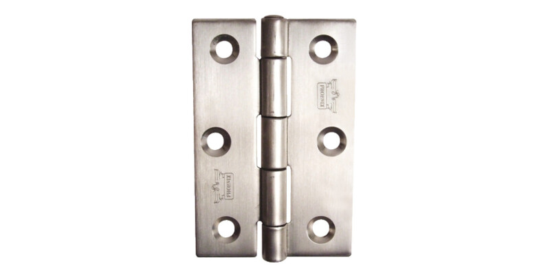 Butt Hinge Plain Sqr 76x50mm 304 SSS
