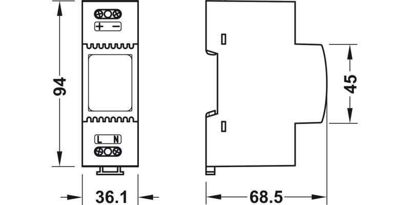Dialock Power Supply Regulate 12V 36.1mm