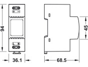 Dialock Power Supply Regulate 12V 36.1mm