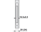 Dialock DT700/710 Mortice DL In SSS