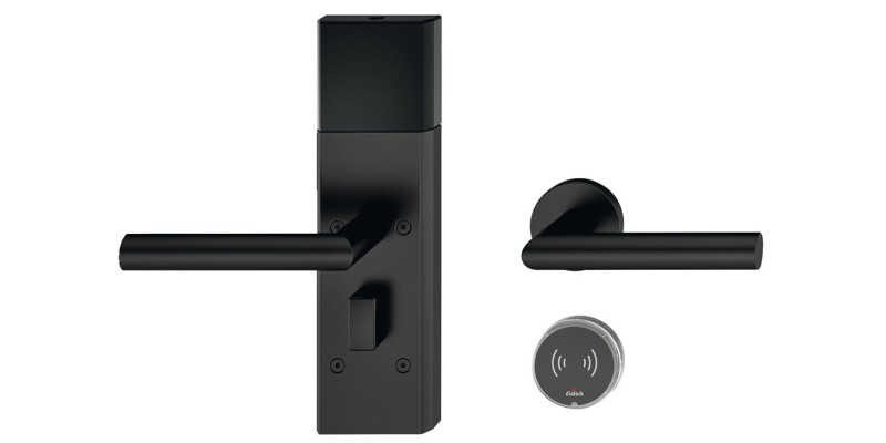 Dialock DT710 DrTerminal Set L Lvr SSBlk