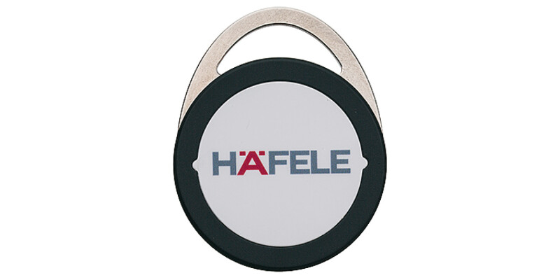 Dialock MiCls Key Tag 36x5.3mm Pl Blk