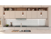 AluSplash™ Splashback, Marble Aluminium, Matt AluSplash 800 x 600 mm.