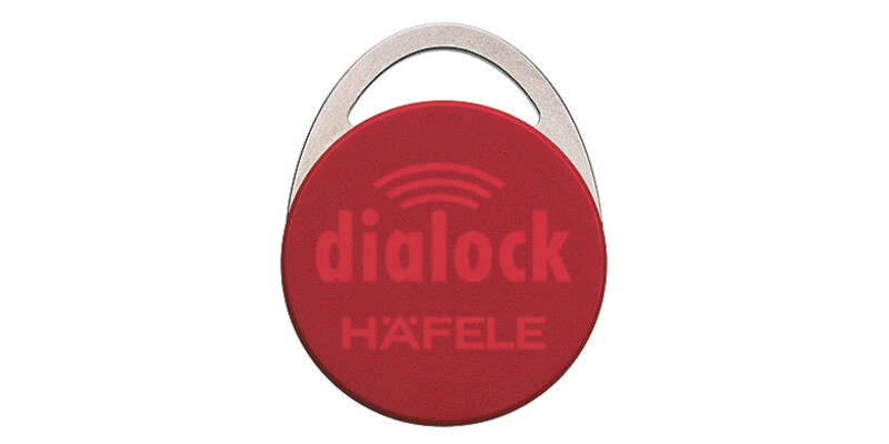 Dialock Tag-it Tech-Key Tag D36mm Red