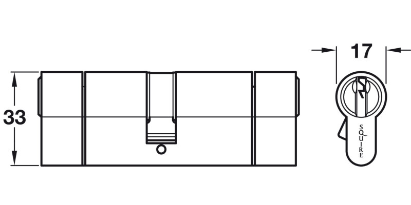 Snapsafe Euro Prof Cyl w Turn SN Differ