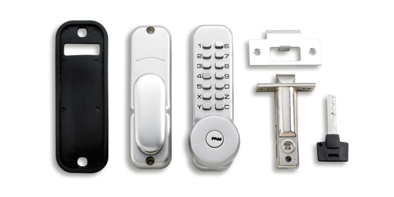 Mechanical Lock, Digital, Knob Operated, Zinc Alloy, Economy