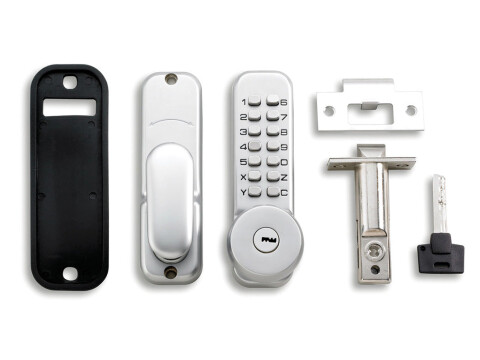 Mechanical Lock, Digital, Knob Operated, Zinc Alloy, Economy