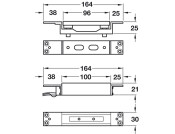 Shearlock Mortice Fixing Mon 12V/24V