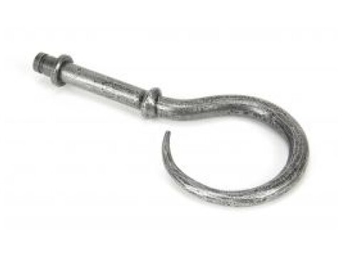 Pewter Hook Curtain Finial (Pair)
