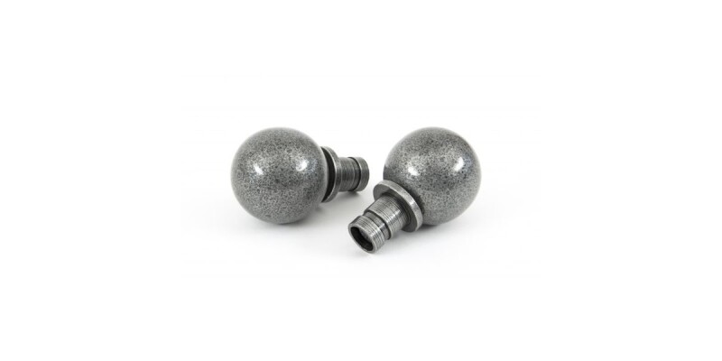Pewter Ball Curtain Finial (pair)