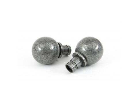 Pewter Ball Curtain Finial (pair)