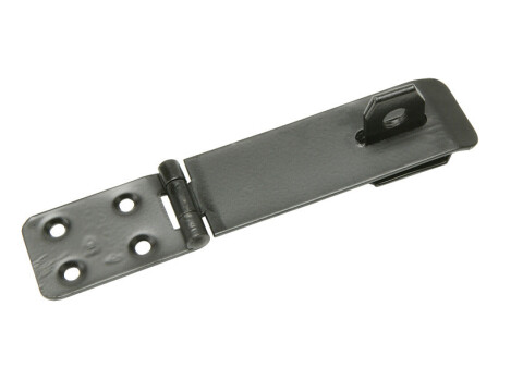 Safety Hasp+Staple 174mm St Blk Ant