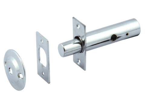 Security Bolt, Mortice Door, Brass/Steel